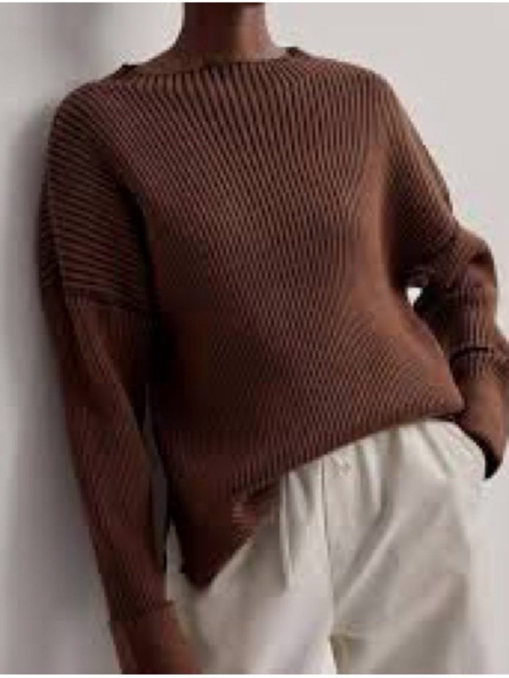 Varley Emile Rib Knit Sweater